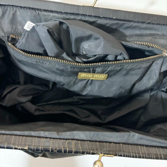 miu miu kiss lock studded bag - Picture 6 of 8